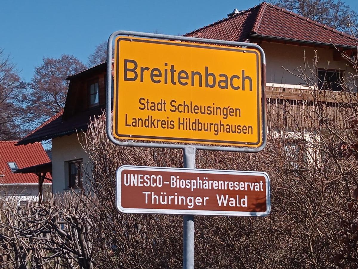 Hotel & Restaurant Zum Adlersberg Schleusingen Exteriér fotografie