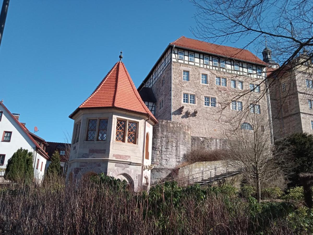 Hotel & Restaurant Zum Adlersberg Schleusingen Exteriér fotografie